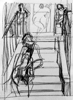 Scraps of Paper and Drawings For Paintings