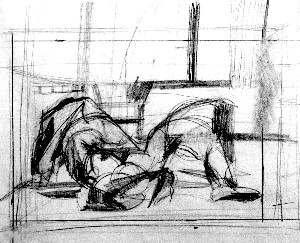 Scraps of Paper and Drawings For Paintings