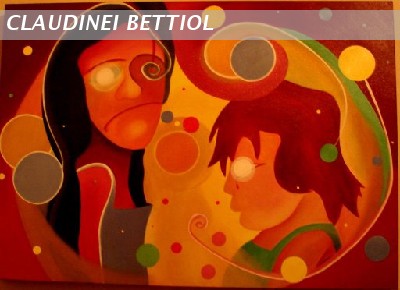 Mather and child exchanging fluids - Mae e filha trocando fluidos