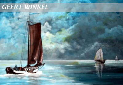 Slecht weer op het wad