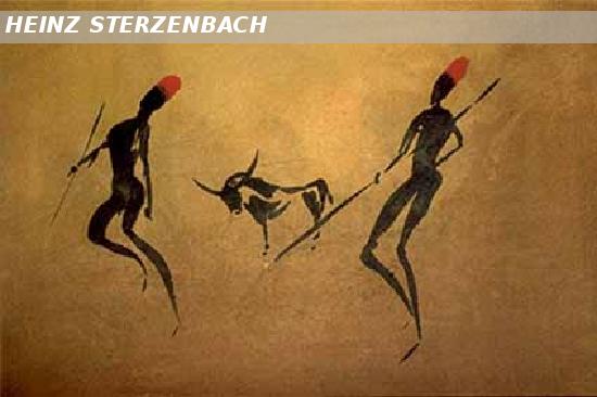 Two Hunters with Bull 3